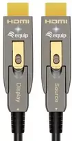 Equip 119412 HDMI kabelis 15 m HDMI Type-A/HDMI Type-D Juoda