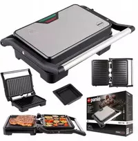 Elektrinis panini grilis–sumuštinių keptuvas Eldom GK110 1000 W, sulankstomas