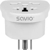 Savio AP-07 maitinimo adapteris/keitiklis Universalus 2500 W Baltas