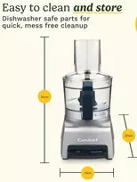 Virtuvinis kombainas Cuisinart FP5E