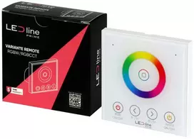 Ulanzi LED valdiklio pultas, montuojamas sienoje, su spalvų ratu, RGBW/RGB+CCT, RF 2,4GHz, TUYA, VARIANTE, LED line PRIME