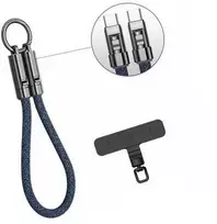 Spacetronik USB-C laidas su virvele PD 240W 30cm BA