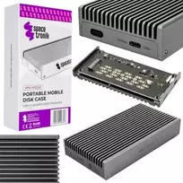 Spacetronik Nešiojamasis M.2 NVME diskų korpusas SPU-HDC03