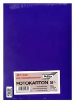 Popieriaus lapas Folia A4 300g tamsiai violetinis