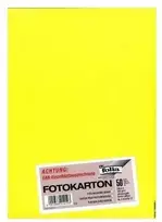 Popieriaus lapas Folia A4 300g citrinų geltona
