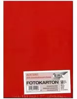 Popieriaus lapas Folia A4 300g ryškiai raudonas