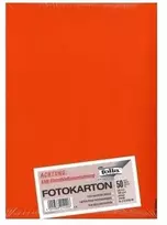 Popieriaus lapas Folia A4 300g oranžinis