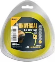 McCulloch UNIVERSAL 1,6 mm x 15 m mažo triukšmo linija