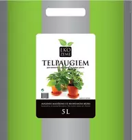 Žemė biohumuso pagrindu Kambariniams augalams Eko Zeme 5L