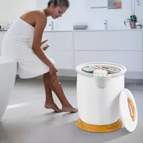 Promotions Rankšluosčių džiovintuvas 35.5x33.5x47 cm baltas, nešiojamas SPA šildytuvas