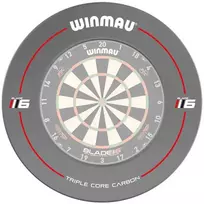 Smiginio sienos apsauga Winmau Juodas Pro Line Blade 6