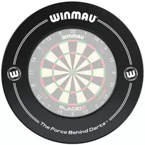 Smiginio sienos apsauga Winmau Juodas