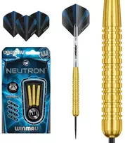 Smiginio strėlytės Winmau Neutron Brass 18 g Barrel / ~20 g Full Weight soft tip