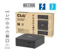 Club 3D CLUB3D CSV-2562 13-1 Doko stotelė Thunderbolt™ 5 M.2 SSD 2x HDMI™ 8K60Hz Thunderbolt™ bendrinimo sertifikuota 180W