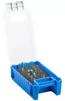 10 dalių kietmetalio frezų rinkinys PFERD Micro HM 1502, 3mm