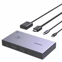 UGREEN CM731 2 viename USB-C + HDMI KVM jungiklis