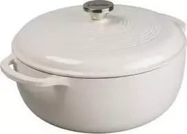 Lodge Emaliuotas ketaus puodas 7 l Oyster / Lodge