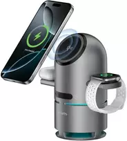 4smarts ChargeBot Sound Qi2 įkrovimo stotelė, pilka