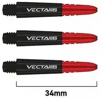 Smiginio strėlyčių koteliai Winmau Vecta Shafts Short Blade 6