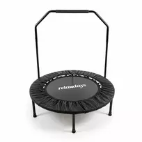 Relaxdays Tramplynas su apsauginiu turėklu Ø 102 cm