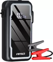 3in1 Automobilinis užvedimo įrenginys/LED/Powerbank 12V 12Ah 1600A AMIO-04678
