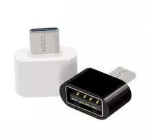 Adapteris - Adapteris - USB į USB C tipo - baltas - OTG