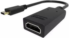 Vision USB-C į HDMI adapteris – jungiamas į USB-C ir turi pilno dydžio HDMI prievadą – maksimali raiška 8k 60 Hz – USB-C 3.2 (vyriškas) į HDMI (lizdas) – tvarkyklės integruotos į adapterį – juodas (TC-USBCHDMI8K/BL)