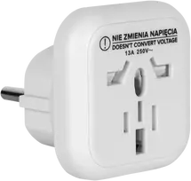 Inne Kelioninis adapteris, PL kištukas - lizdas, JK / JAV / CN / Australija