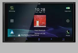 Automagnetola JVC, KW-M795DBW 2-DIN AV grotuvas su 6.92" ekranu, Bluetooth