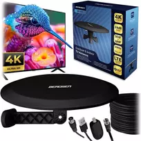 „Berdsen BD-955“ juoda vidaus/lauko televizijos ultra HD 4K antena