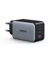 UGREEN Nexode X 100W GaN kompaktiškas 3x USB-C/USB-A sieninis įkroviklis, juodas