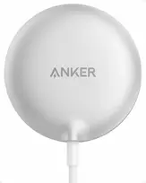 Anker MagGo belaidė magnetinė Qi2 15 W įkrovimo stotelė, USB‑C, balta