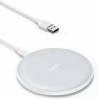 Anker 313 belaidžio įkrovimo padelis PowerWave, 10 W Qi, baltas
