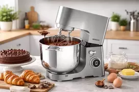 HEINRICH'S HKM 8150 Stand Mixer 2500 W 15 L Inox