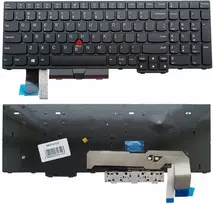 Klaviatūra LENOVO Thinkpad L15 Gen2, su pašvietimu, su “trackpoint”, su telefono mygtuku, US