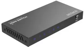 Deltaco HDMI-7053, HDMI, USB Type-C, Juodas, 60 Hz, 7680 x 4320 pikselių, 8K Ultra HD