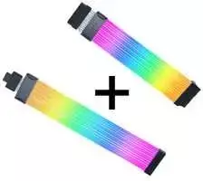 Lian Li Strimer Wireless 24-Pin RGB Mainboardkabel + Controller + Strimer Wireless 12V-2x6 GPU-Kabelis Wide