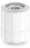Bitspower Artemis Anschluss gerade G1/4 col. AG auf 16/10mm, drehbar – Arctic baltas