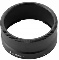 Adapteris - JJC AR GR3X objektyvo adapteris (Ricoh GR III, aliuminis, 49mm filtras)