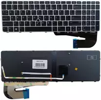 Klaviatūra HP EliteBook 850 G3, ZBook 15u G3, su pašvietimu, su „trackpoint“