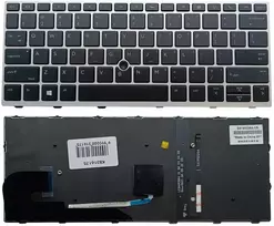 Klaviatūra HP Elitebook 730, 735, 830 G5/G6, su pašvietimu ir „trackpoint“