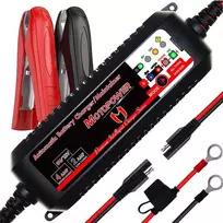 MOTOPOWER akumuliatorių įkroviklis 6V/12V 4A su automatiniu režimu ir atkūrimo funkcija MP00207-FR