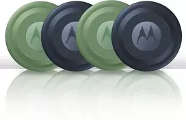 Motorola GPS sekiklis Moto Tag, Bluetooth 5.4, IP67, Android 9+, jadeito žalias ir mėlynas, 4 vnt. rinkinys PG38C06384