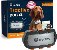 Tractive GPS XL Adventure augintinio sekimo įrenginys, stiklo pluošto korpusas, LTE, iki 1 mėnesio baterija, TG4XL