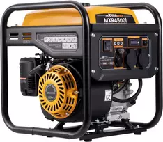 maXpeedingrods inverterinis generatorius 3500 W, benzininis, 2 x 230 V, tylus ir lengvas MXR4500i