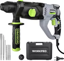 WORKPRO elektrinis perforatorius 1050 W, SDS Plus, 3J smūgio energija, 1150 aps/min, W125243A