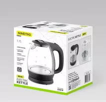 Maestro MR-063-Juodas Glass Electric Virdulys 1,7 L