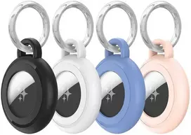 Raktų pakabukas Dux Ducis PC Atsparus vandeniui Case for Apple AirTag 4Pack
