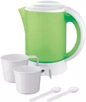 Virdulys turistinis su kubkami CJ-0105 žalia OPTIMUM