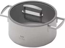 Nerūdijančio plieno puodas Zyle Prestige ZY1730CS, 4,3 l